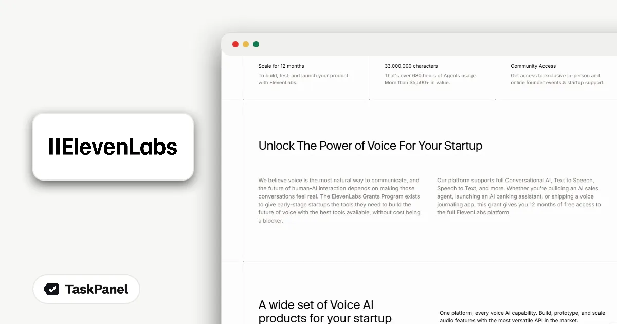 ElevenLabsを無料で使う方法:公式プログラムをすべて解説
