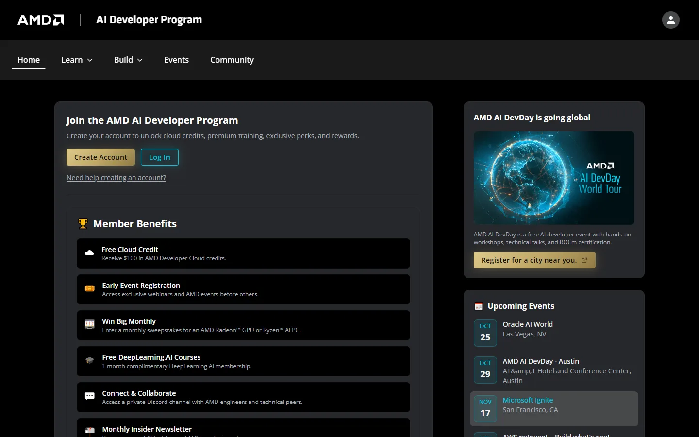 Join the program
