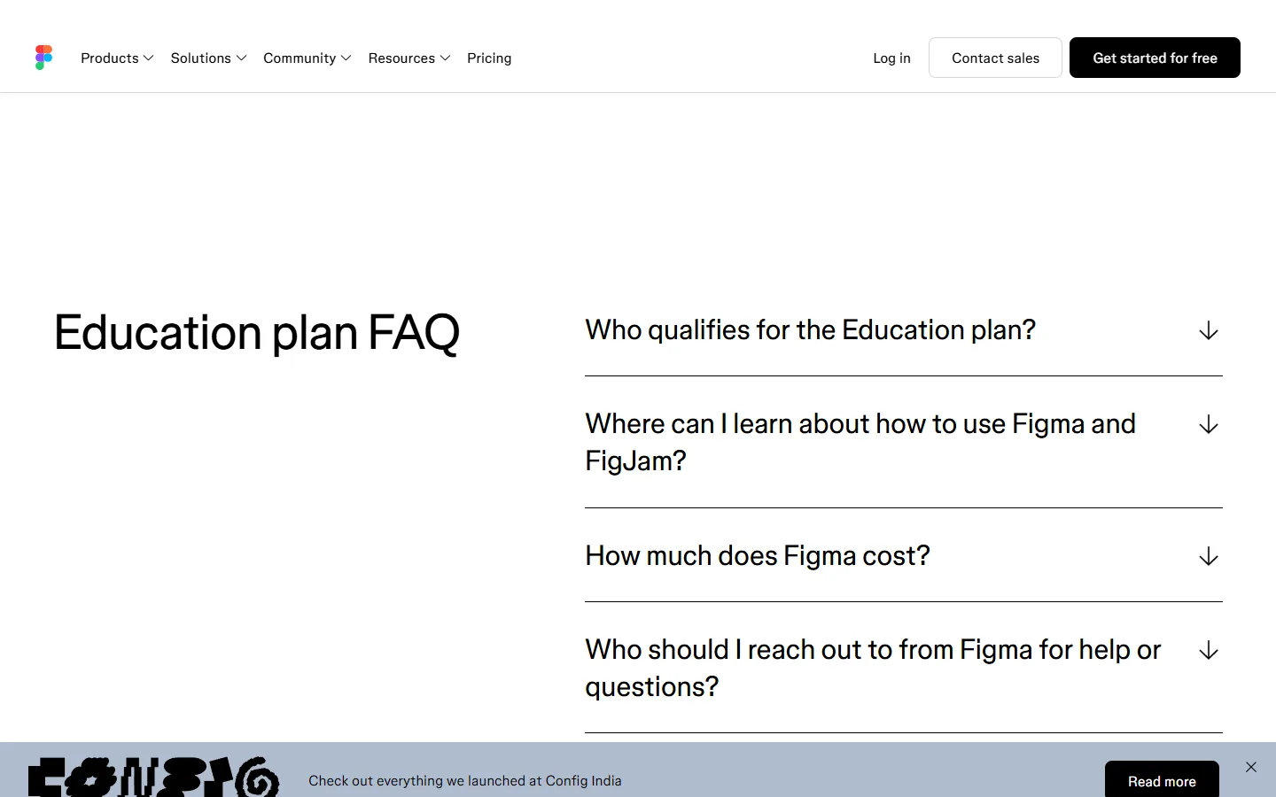 Figma for Educationを開く